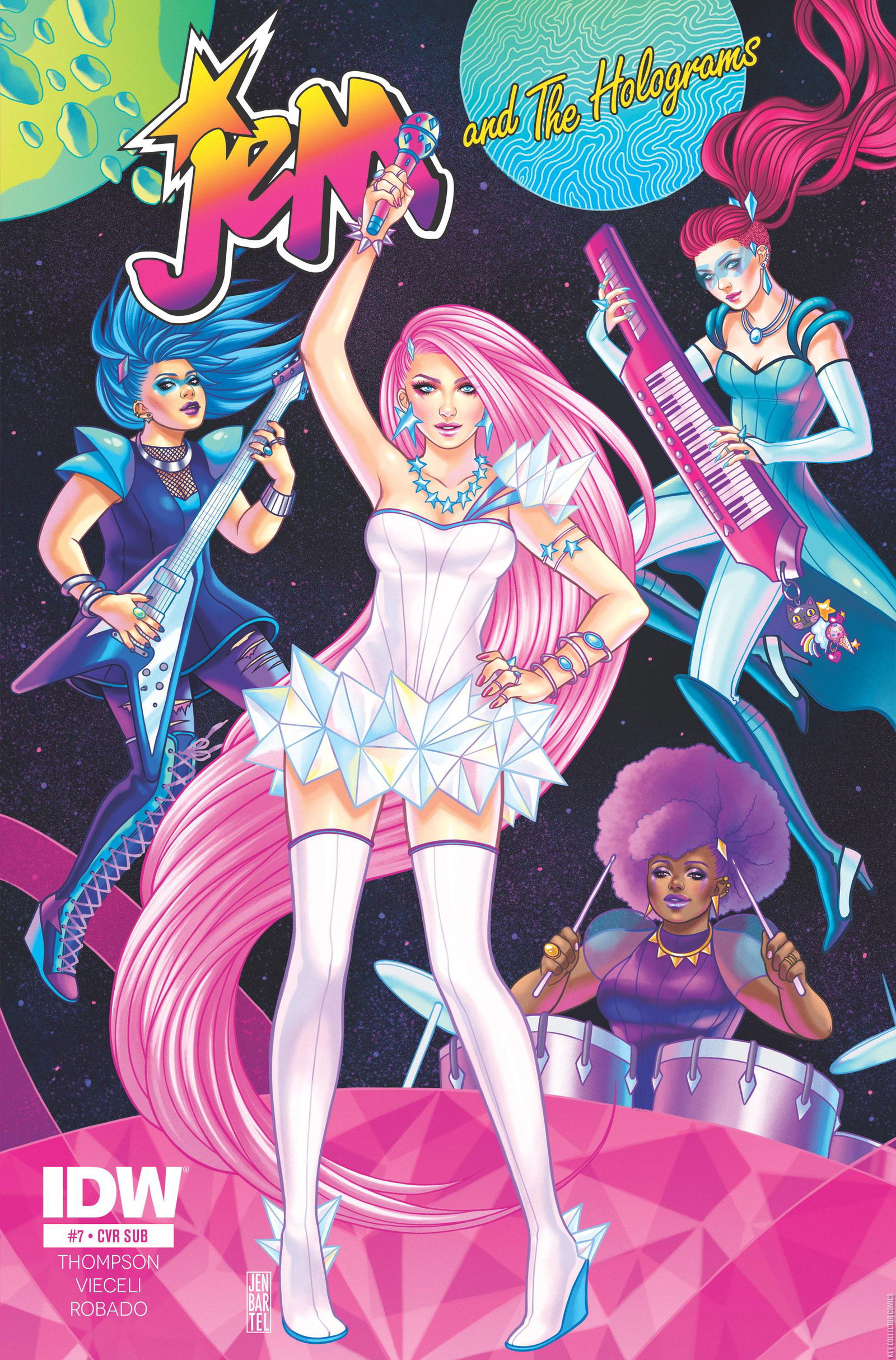 Jem and the Holograms #7 Published September 2015 | Ke