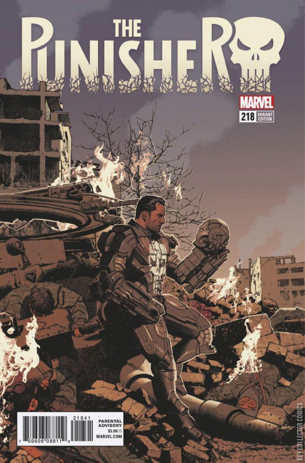 Variant Cover for Punisher #218