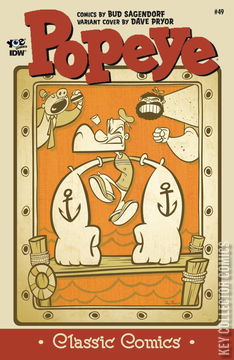 Variant Cover for Popeye Classic Comics #49