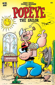 Variant Cover for Popeye Classic Comics #50