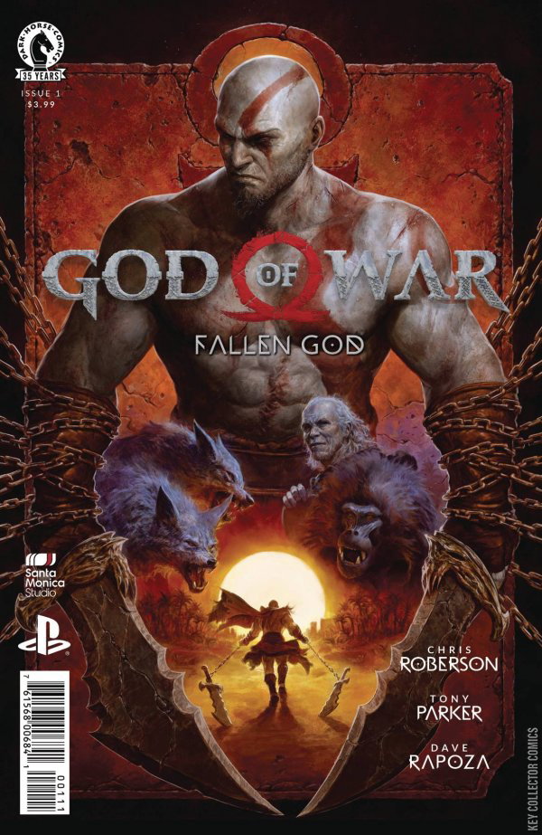 GOD OF WAR(海外版)フランス語加 God of War: Fallen God by Dark Horse Comics | Key Collector Comics
