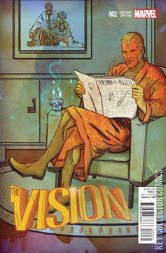 Variant Cover for The Vision #2