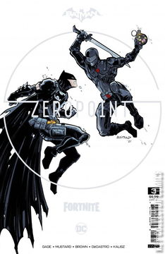 Variant Cover for Batman / Fortnite: Zero Point #3