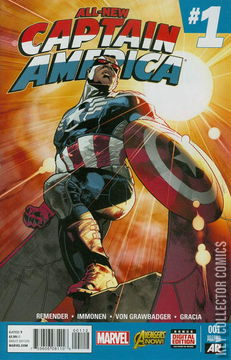 Variant Cover for All-New Captain America #1