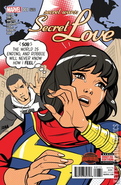 Variant Cover for Secret Wars: Secret Love #1