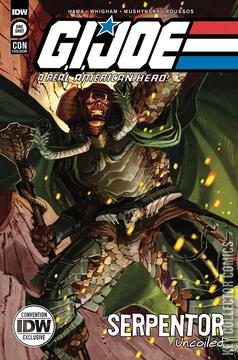 Variant Cover for G.I. Joe: A Real American Hero - Serpentor Uncoiled #1