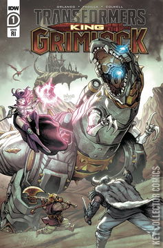 Variant Cover for Transformers: King Grimlock #1
