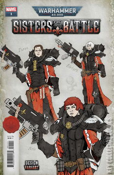 Variant Cover for Warhammer 40,000: Sisters of Battle #1