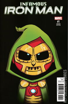Variant Cover for Infamous Iron Man #1