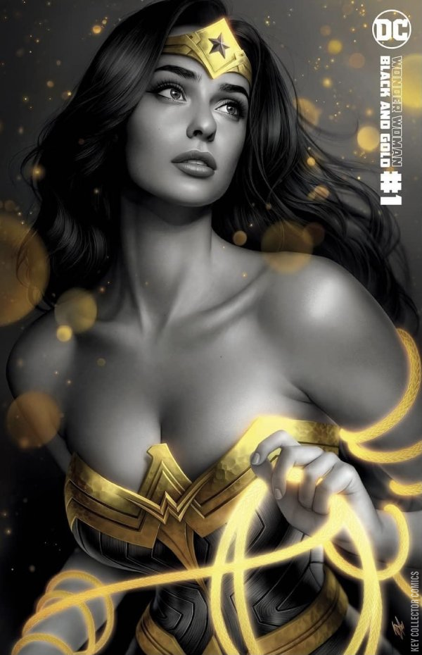 Wonder Woman Black good and Gold 4 1:25 Variant