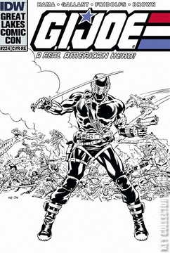 Variant Cover for G.I. Joe: A Real American Hero #224