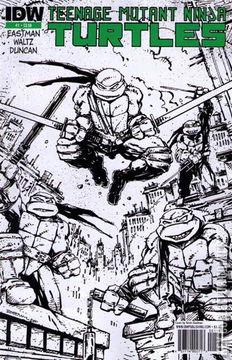 Variant Cover for Teenage Mutant Ninja Turtles #1