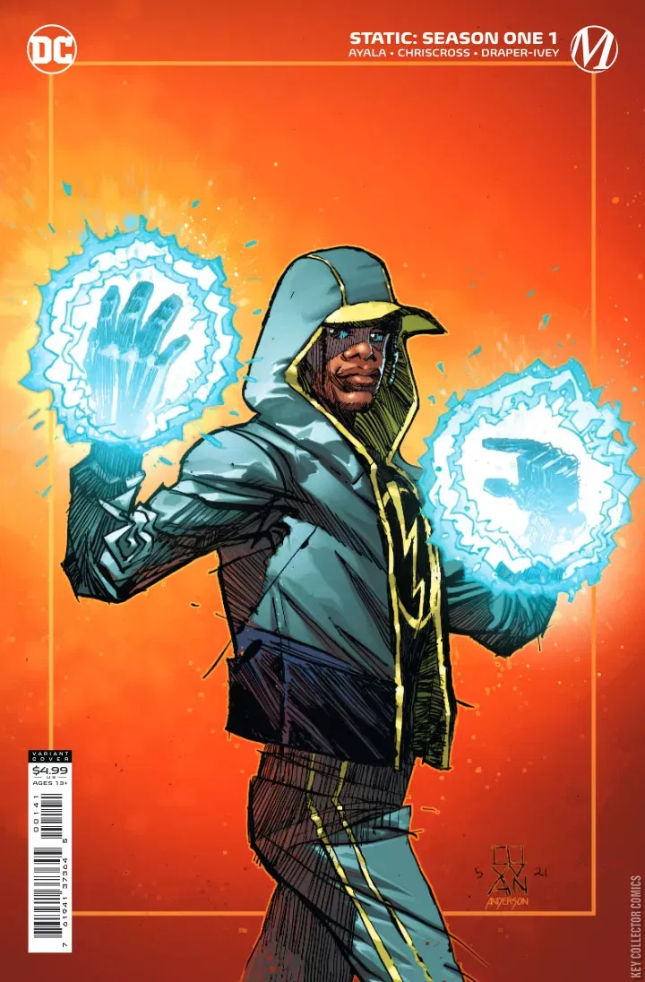 Variant Cover for Static: Season One #1