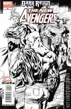 Variant Cover for New Avengers #49