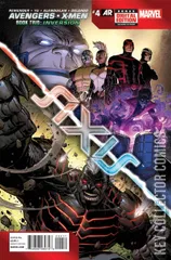 Cover for Avengers / X-Men Axis #4