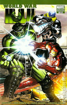 Variant Cover for World War Hulk #1