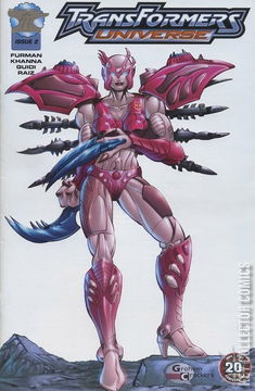 Variant Cover for Transformers Universe #2