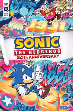 Variant Cover for Sonic the Hedgehog: 30th Anniversary Special #1