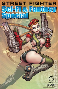 Variant Cover for Street Fighter 2021: Sci-Fi Fantasy Special #1