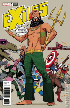 Variant Cover for Exiles #3