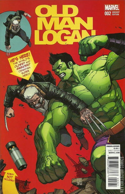 Variant Cover for Old Man Logan #2