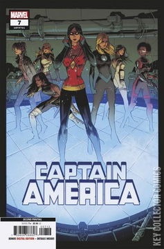 Variant Cover for Captain America #7