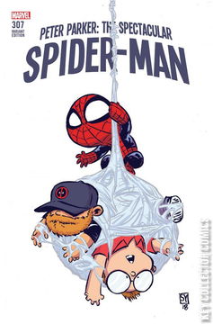 Variant Cover for Peter Parker: The Spectacular Spider-Man #307