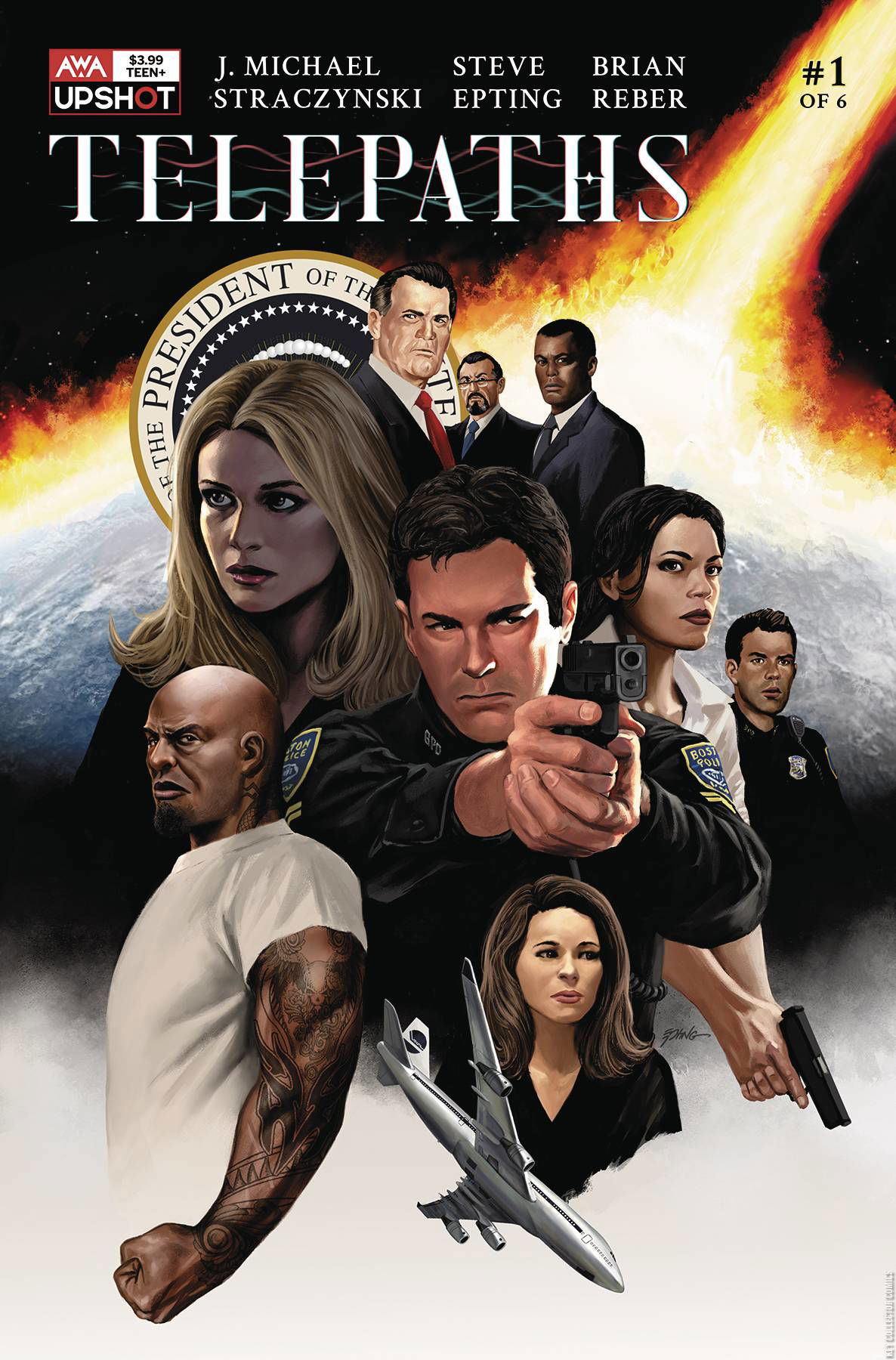 Cover art for Telepaths #1