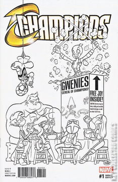 Variant Cover for Champions #1