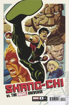 Variant Cover for Shang-Chi #4