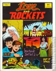 Cover for Love and Rockets #4