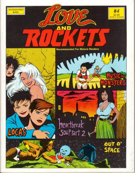 Love & Rockets Covers