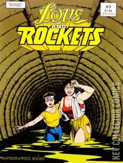 Cover for Love and Rockets #9