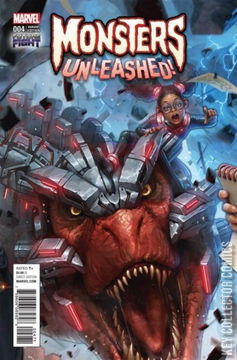 Variant Cover for Monsters Unleashed #4
