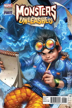 Variant Cover for Monsters Unleashed #5