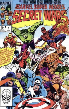 Variant Cover for Marvel Super Heroes Secret Wars #1