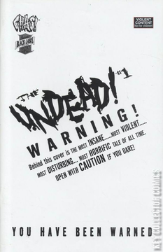 Variant Cover for Undead, The #1