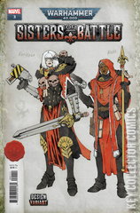 Variant Cover for Warhammer 40,000: Sisters of Battle #3