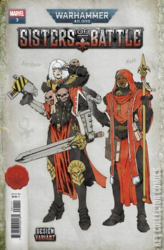 Variant Cover for Warhammer 40,000: Sisters of Battle #3