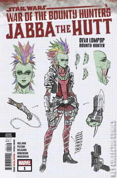 Variant Cover for Star Wars: War of the Bounty Hunters - Jabba the Hutt #1