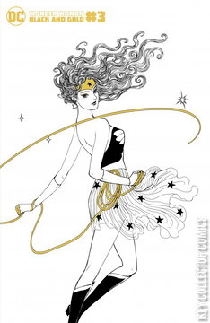 Variant Cover for Wonder Woman: Black and Gold #3