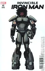 Variant Cover for Invincible Iron Man #2