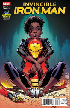 Variant Cover for Invincible Iron Man #2