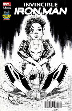 Variant Cover for Invincible Iron Man #2