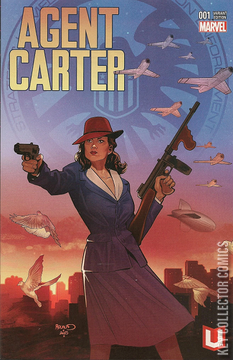 Variant Cover for 50 Years of S.H.I.E.L.D.: Agent Carter #1