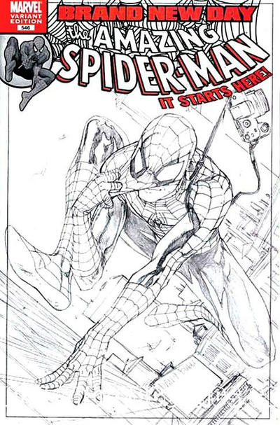 Variant Cover for Amazing Spider-Man #546