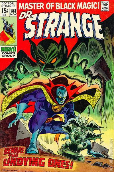 Doctor Strange #183 Published November 1969 | Key Colle