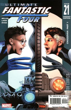 Variant Cover for Ultimate Fantastic Four #21