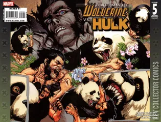 Variant Cover for Ultimate Wolverine vs. Hulk #5