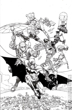 Variant Cover for Batman / Fortnite: Zero Point Special Edition #1